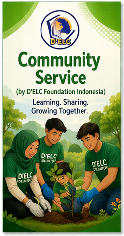 Community Service (by D’ELC Foundation Indonesia)